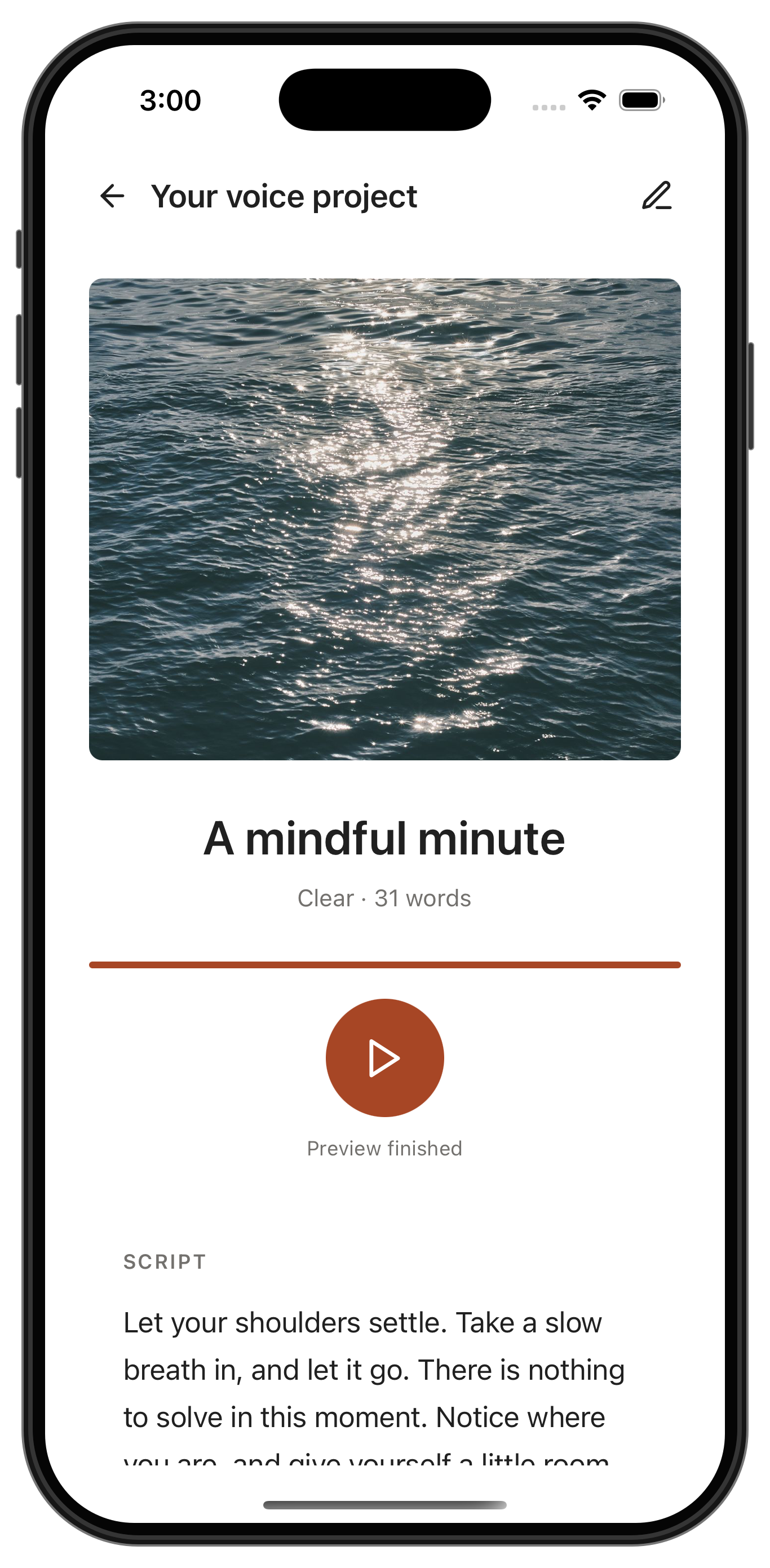 Resonant — screen 3