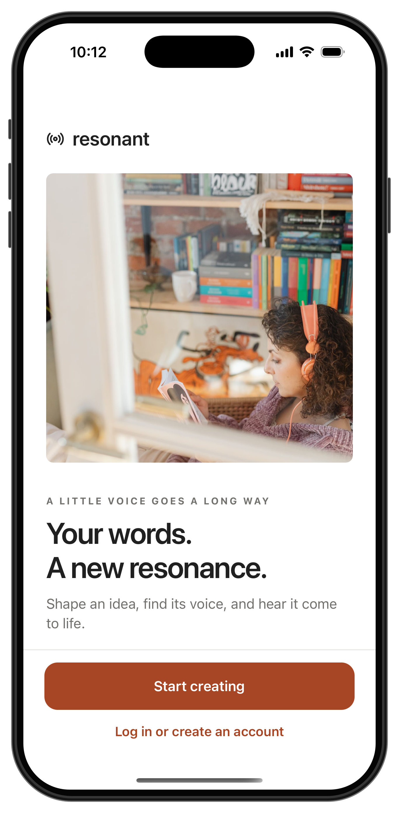 Resonant — screen 4