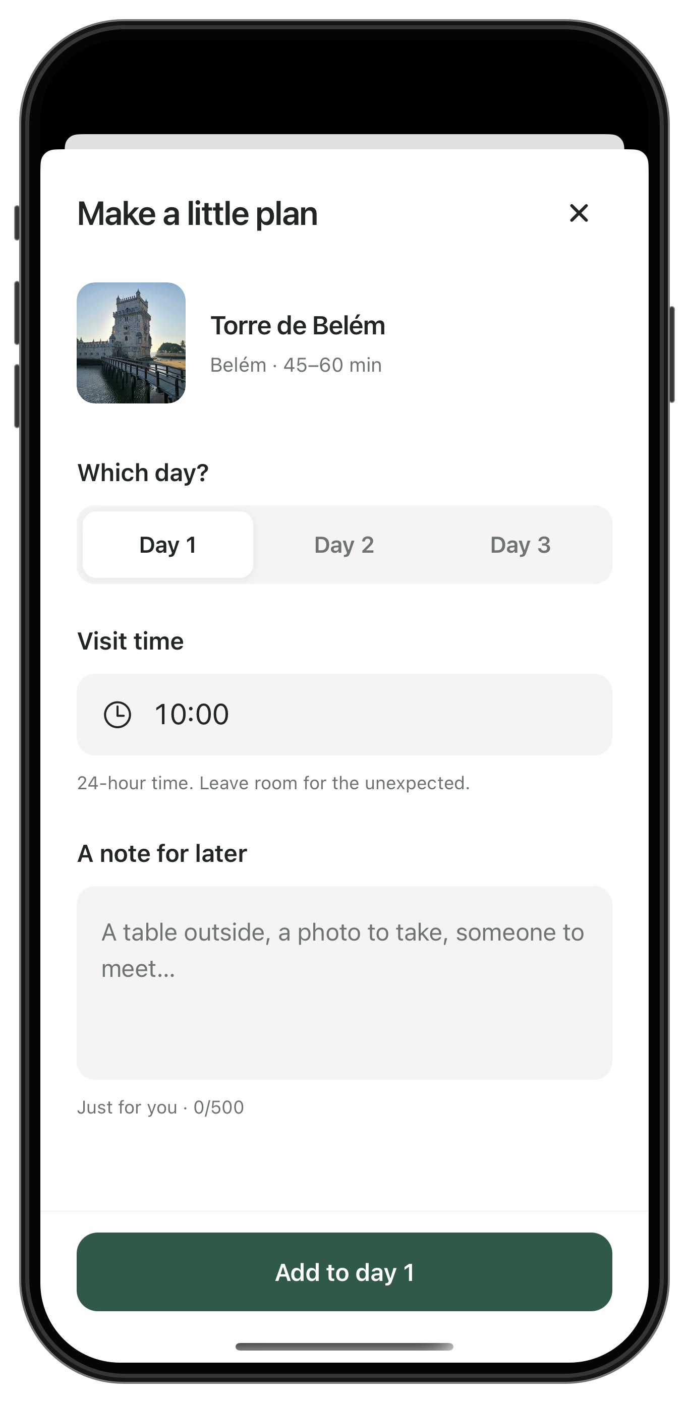 Roam — screen 5