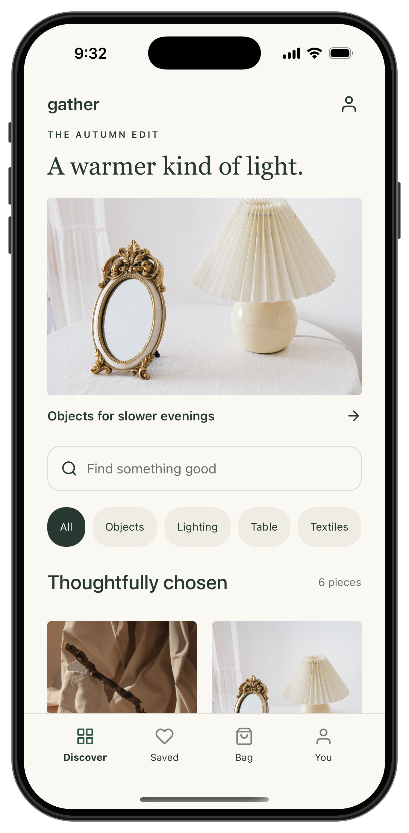 Gather — screen 1